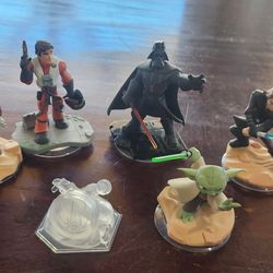 Disney Infinity Star Wars Game  Characters and Crystal
