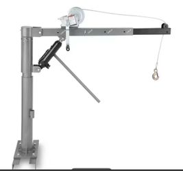 Heavy Duty Truck Crane Hoist for Pickup Trucks, Lifting Goods with Load Capacities of 500Lbs, 600Lbs, 700Lbs, And Up to 1000Lbs - Versatile Truck Jib 