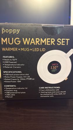 Heated mug