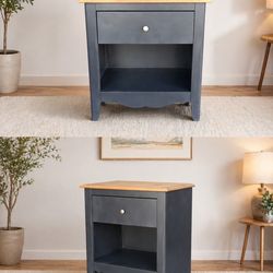 Smokey grey night stand!