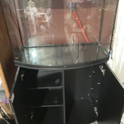 36 Gallon Bowfront Aquarium & Stand