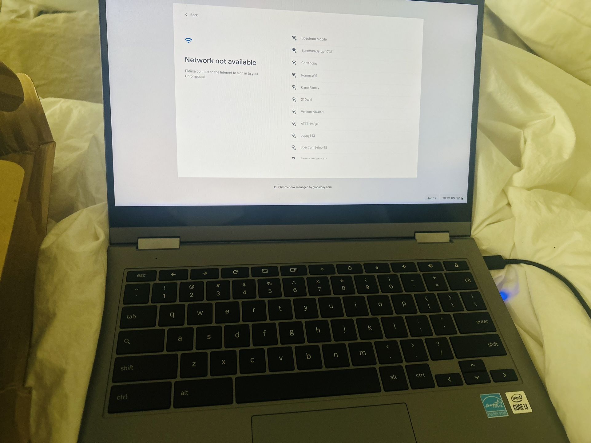 New Samsung Chromebook (locked)