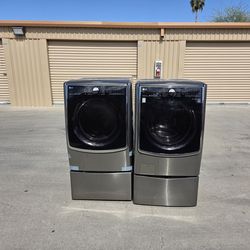 Washer and dryer set