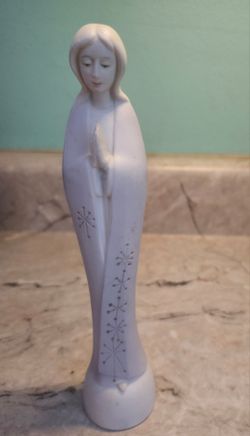 Vintage Mid-Century Lenwile Ardalt Praying Madonna Porcelain Figurine #6239