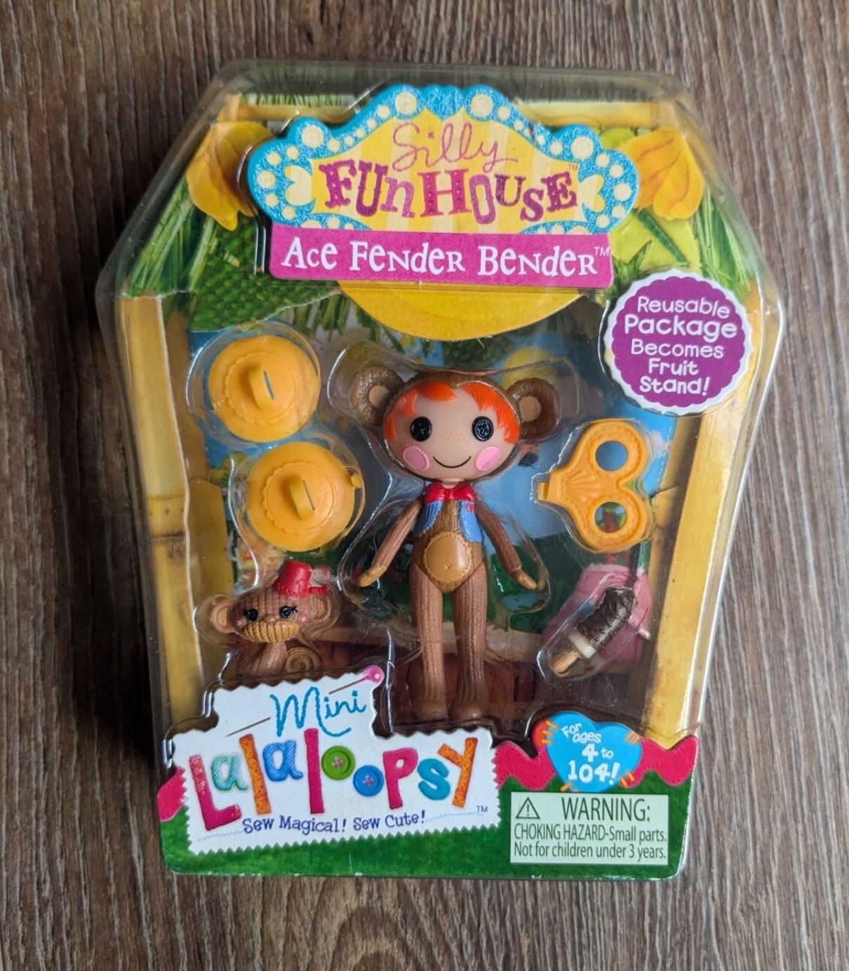Mini Lalaloopsy Silly Fun House Ace Fender Bender MGA