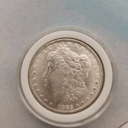 1882 CC MORGAN SILVER DOLLAR CARSON CITY