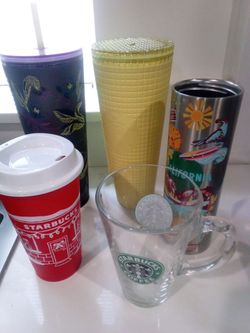 Starbucks Cups and Tumblers Lot of 5