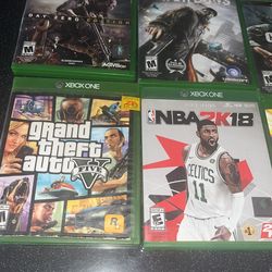 Six Xbox Games 