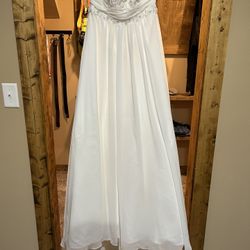 Wedding Dress And Veil