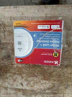 Kidde Wi-Fi Water Leak & Freeze Detector new