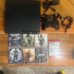 PS3 And 6 Games