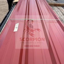 Material de metal para techos