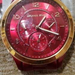 Michael Kors Red Watch