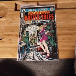 Atlas Comics Blazing Battle Tales Featuring Sgt Hawk