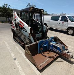 Track Skid Steer Loader Bobcat