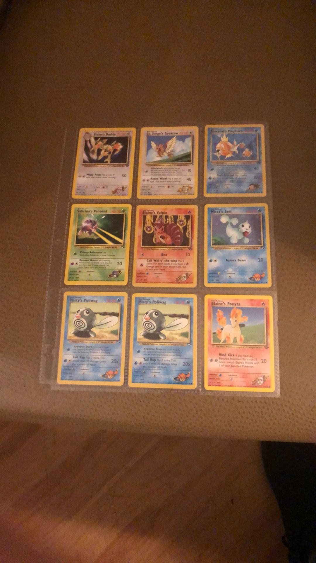 Pokémon Cards (All Trainers)