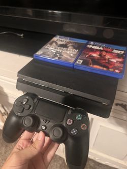 Ps4 With Games, Controller