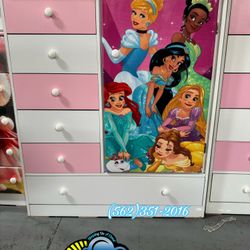 Princess Closet Wardrobe New Ropero Armoire Dresser Chest 