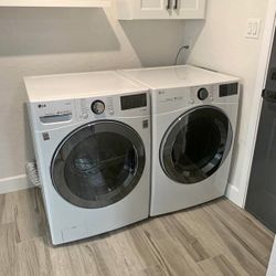 LG Front Load Washer & Dryer - Will Deliver And Install 