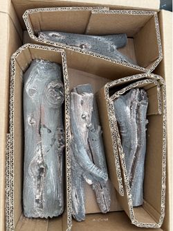 5pc driftwood linear log set