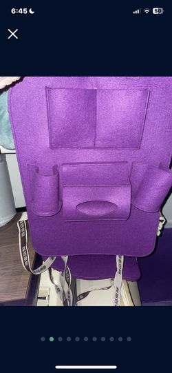 Pair of PURPLE  🟪  CAR  HANGING  ORGANIZERS