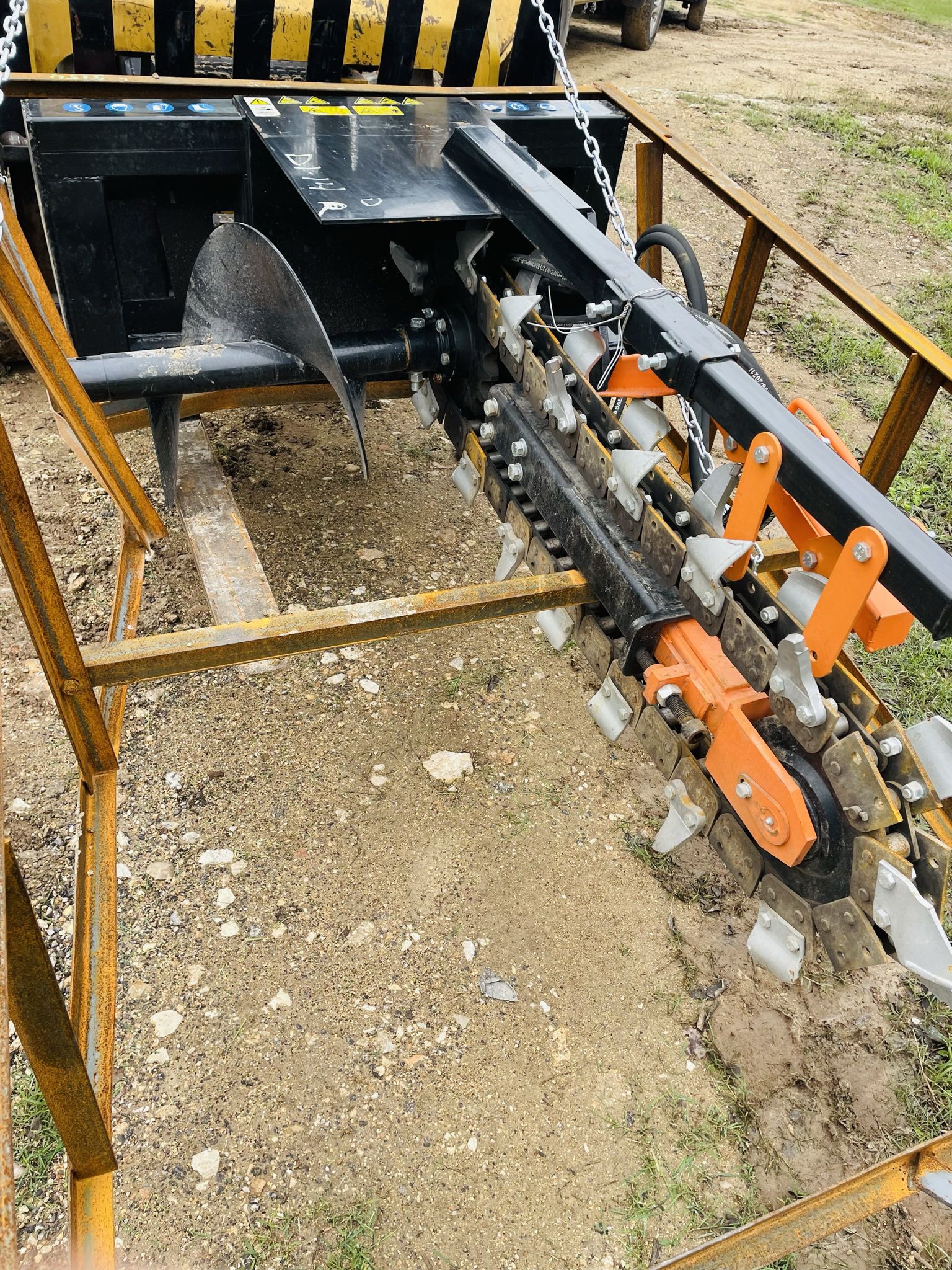 Trencher Attachment for Skid Steer 