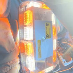 Amber/White Led Light