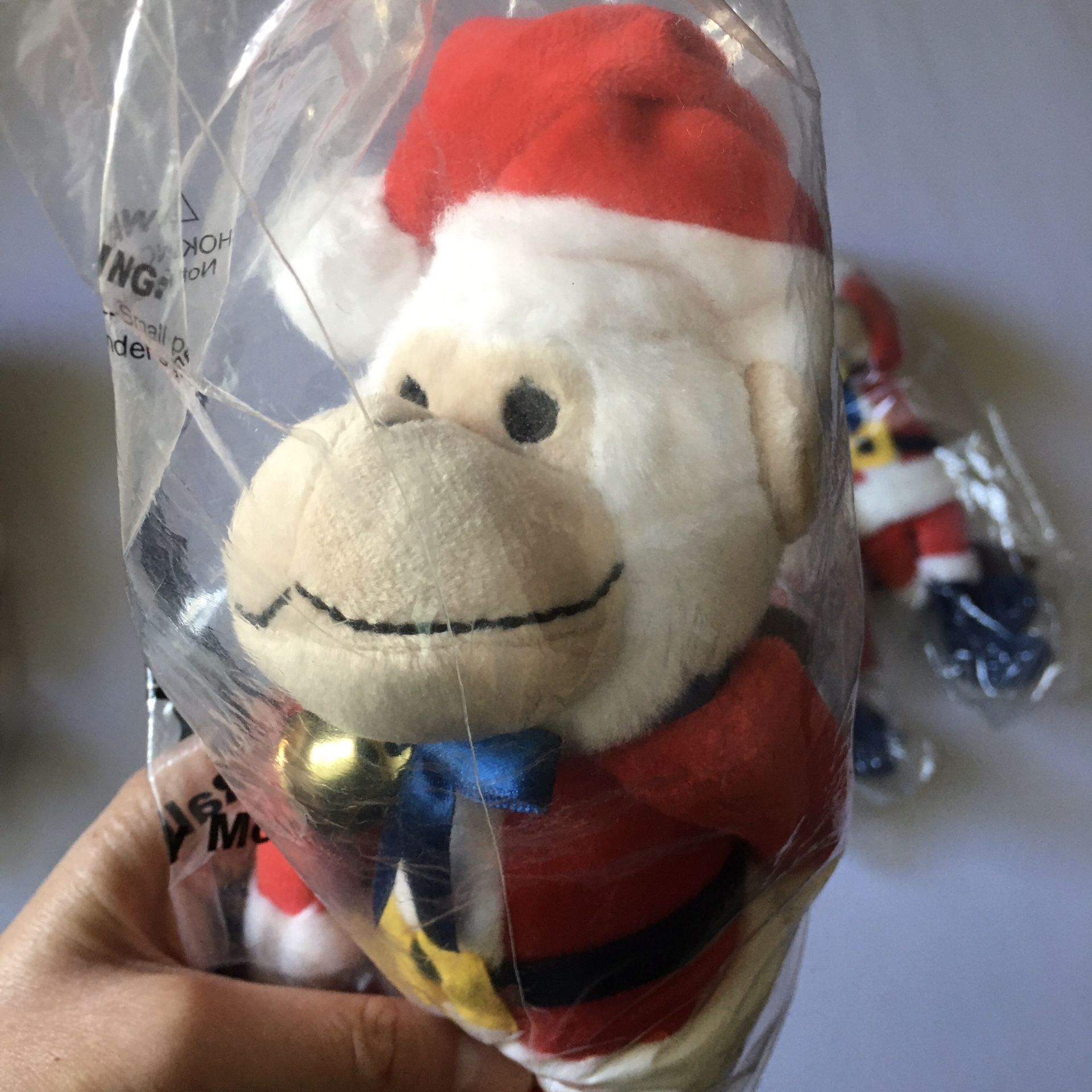 Anaheim Angels Christmas Stuffed Rally Monkey