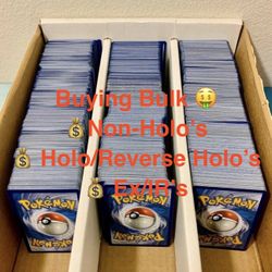 BUYING POKEMON CARD! Bulk Ex, Holos, Reverse Holos, Ex, IR Cards