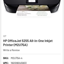 Hp Jet Office 2555 $200