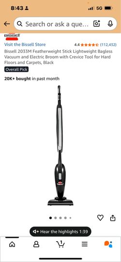 Great deal like New Bissell featherweight vacuum