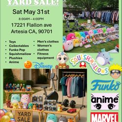 TOY STORE YARD SALE