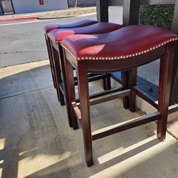 3 bar height stools