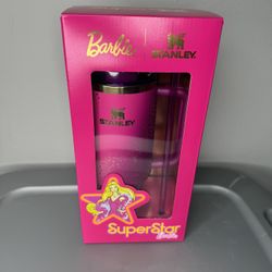 PRICE FIRM Limited Edition Barbie 80’s Dynamite Stanley Cup 40 oz Quencher Tumbler H2.0 BRAND NEW w/BOX