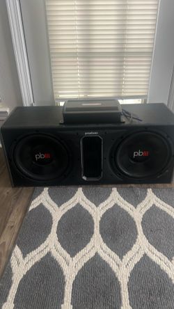 Subwoofer and amp