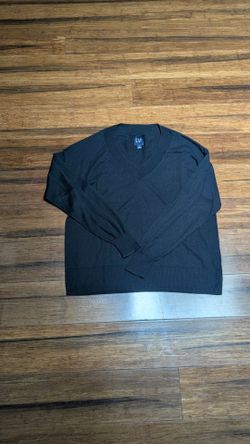 Gap V-Neck Sweater, women's S, black