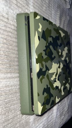 PS4 slim camo skin