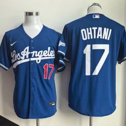 Ohtani Road Blue Dodgers Men And Youth