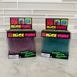 NeeDoh Authentic Nice Cube purple blue pink