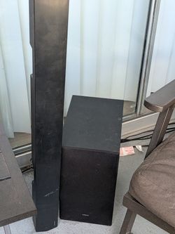 Sound Bar With Woofer