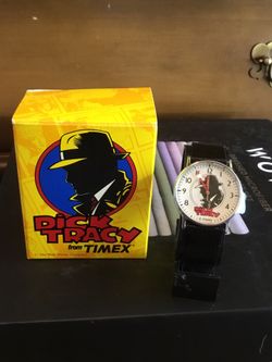 Collectors Dick Tracy watch never used