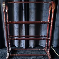 Quilt Rack Home Decor 