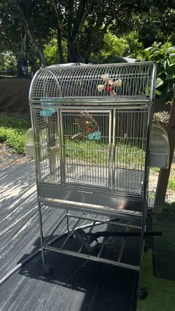 Stainless Steel Bird Cage (Dome)