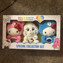 Hello Kitty Care Bear Plushies