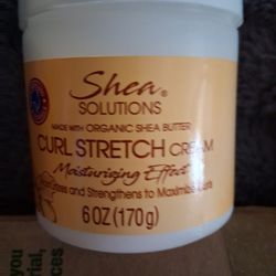 New,  Shea Solutions Curl Stretch Cream