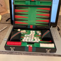 Vintage Backgammon Travel Set (OP)