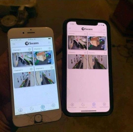 6 Camaras De Seguridad 6 CCTV Security Cameras With Recorder ❗️INSTALLED❗️INSTALADAS 💯