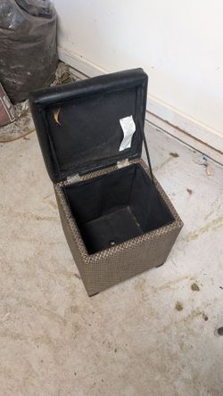 Outside Foot Stool and Storage
