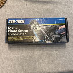 CEN-TECH DIGITAL PHOTO SENSOR TACHOMETER