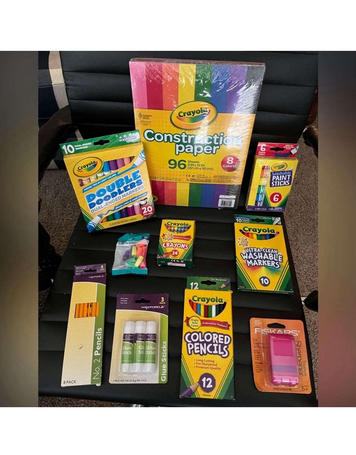 Crayola School Supplies Lot